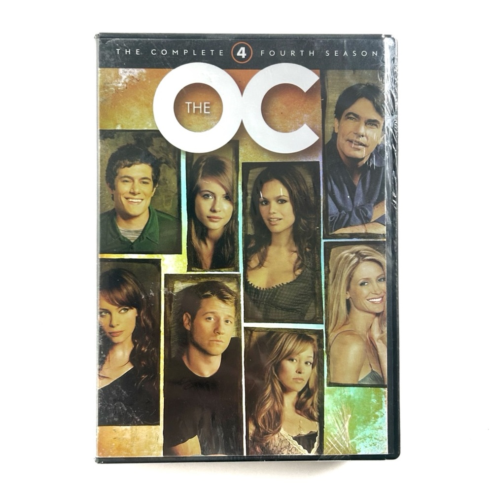 The OC Complete Fourth Season DVD Set TV Show 2007 Warner Bros Y2K Holographic